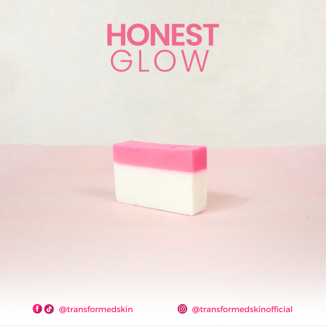 Honest Glow Glass Skin Face & Body Soap Infused With Centella Asiatica