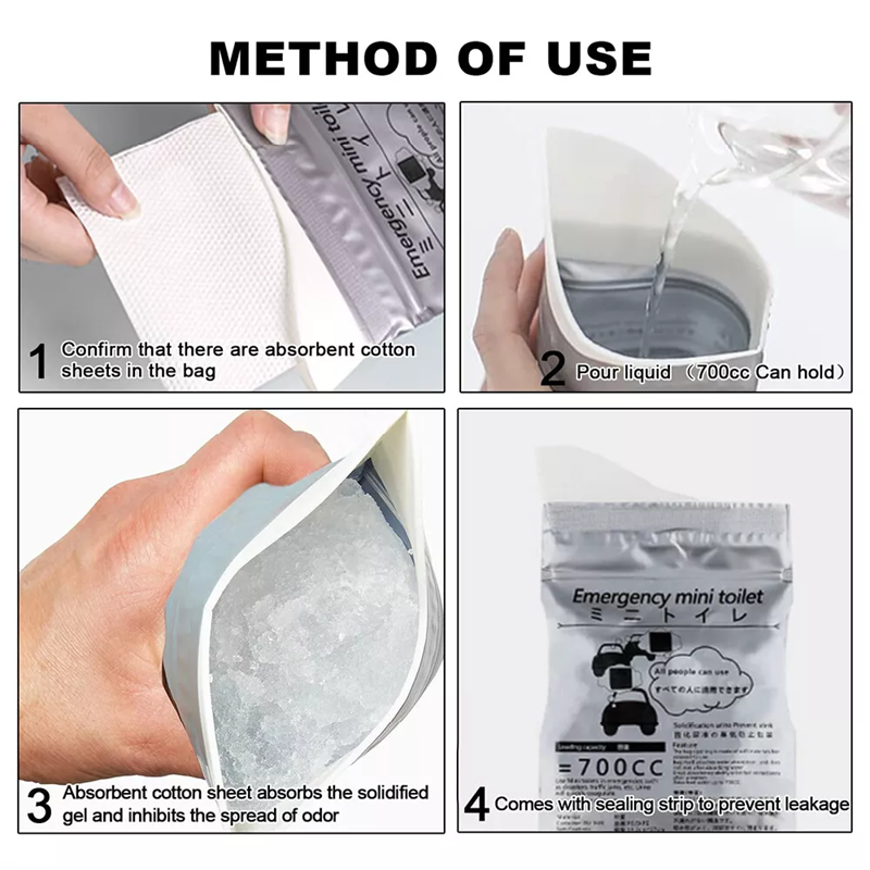EMERGENCY URINE BAG
