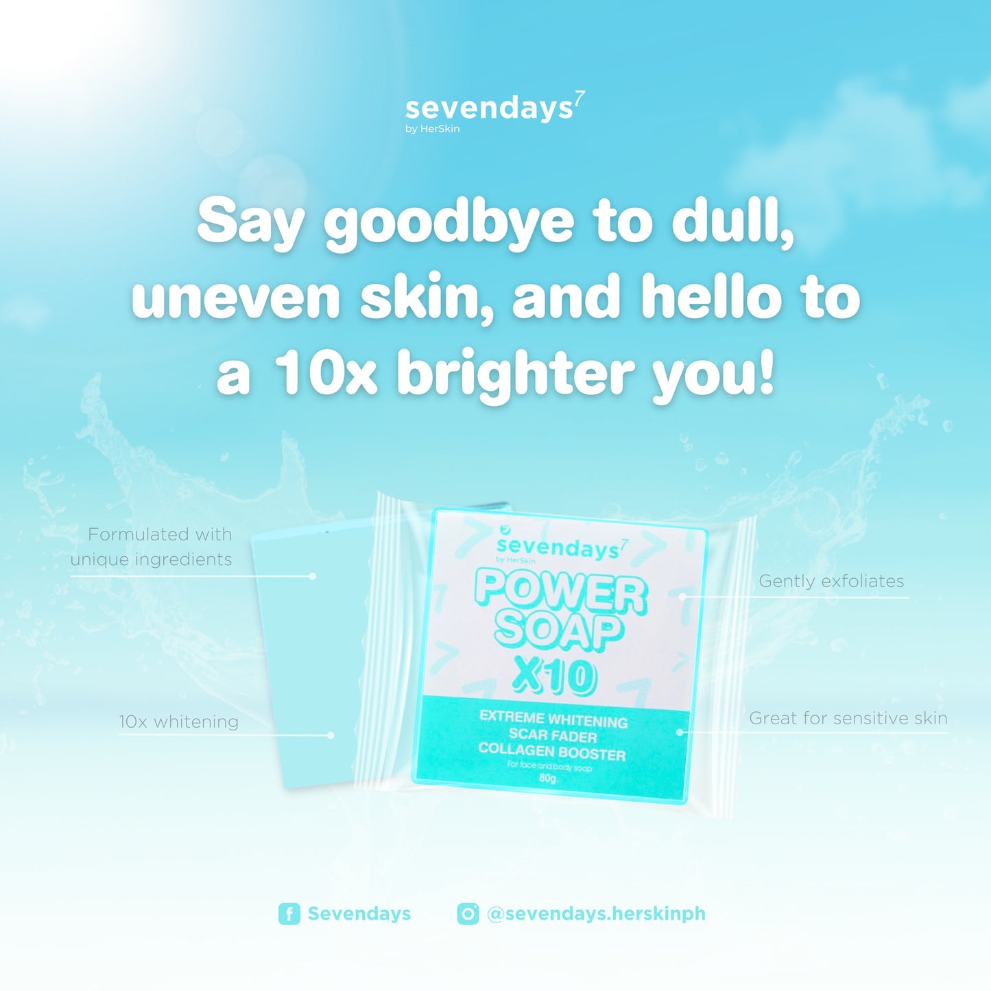 Her Skin Sevendays Power Soap x10