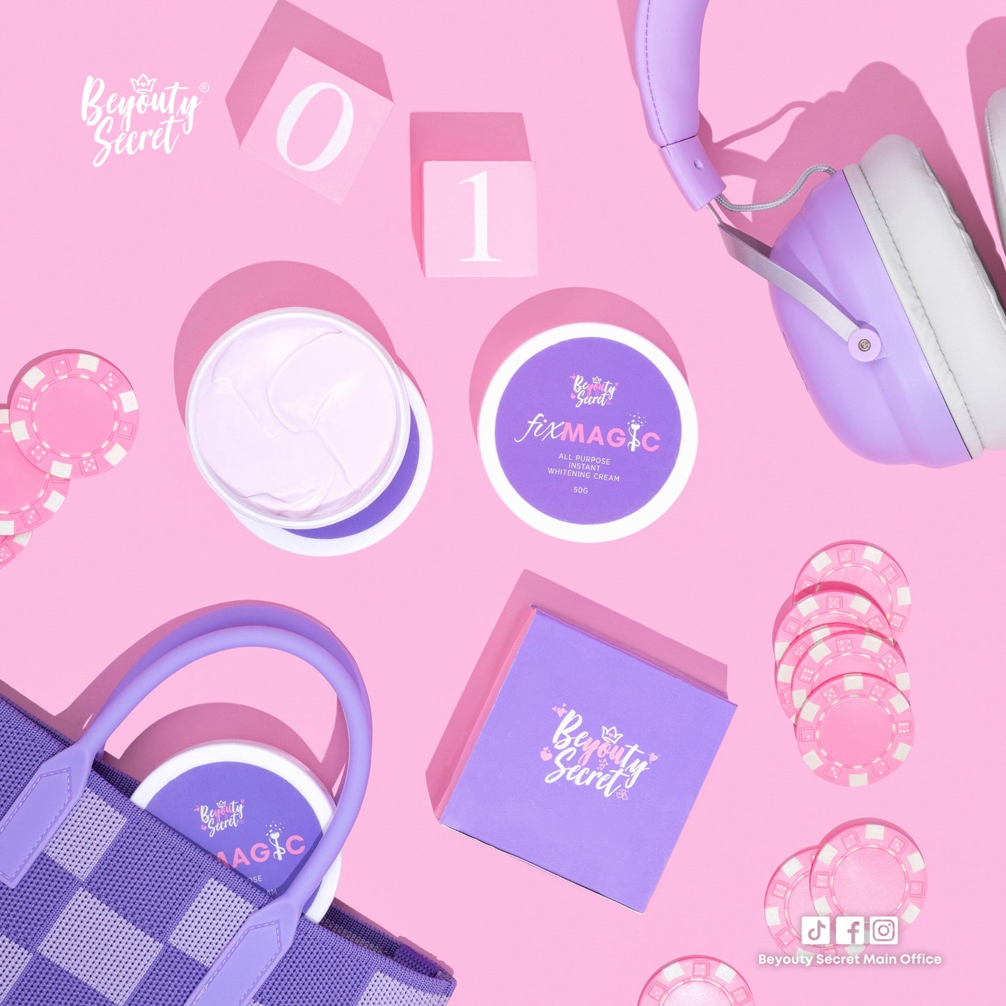 FIX MAGIC ALL PURPOSE WHITENING CREAM STRETCHMARK AND SCAR REMOVER