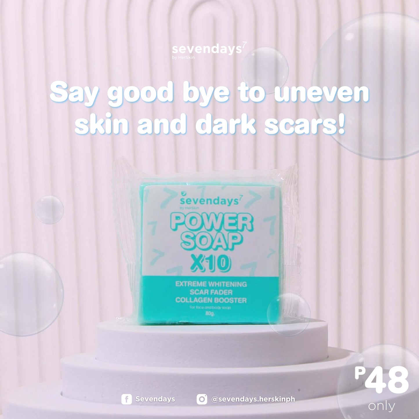 Her Skin Sevendays Power Soap x10
