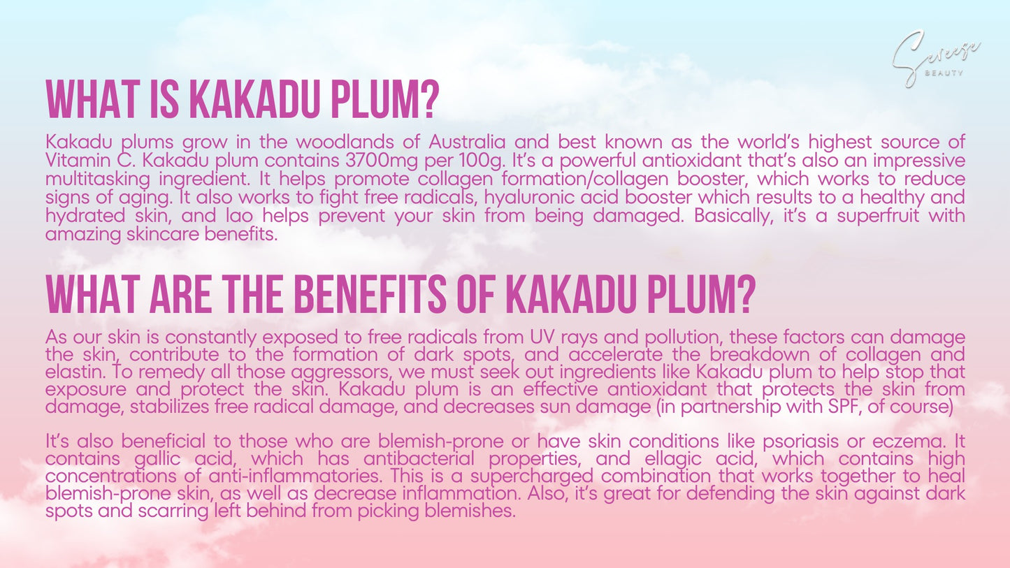 PEELEXFOLIATE with Kakadu Plum 7-DAY JOURNEY! π