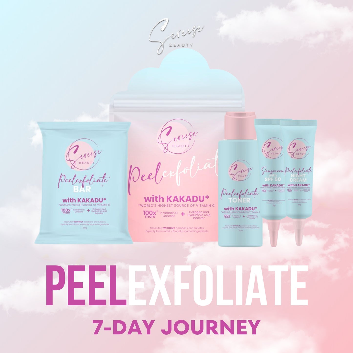 PEELEXFOLIATE with Kakadu Plum 7-DAY JOURNEY! π