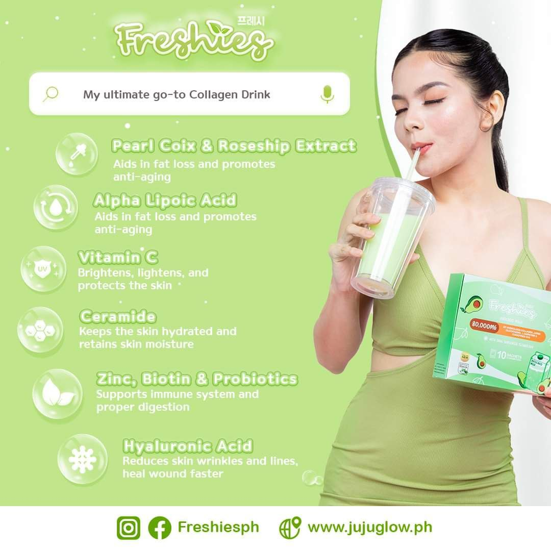 Freshies Avocado Milk Collagen Drink