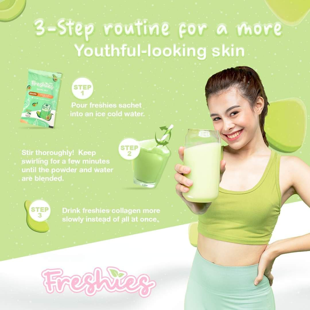 Freshies Avocado Milk Collagen Drink