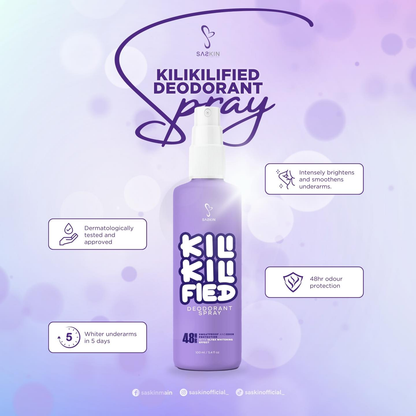 Kili Kili Fied Deo Spray 60ml By SASKIN