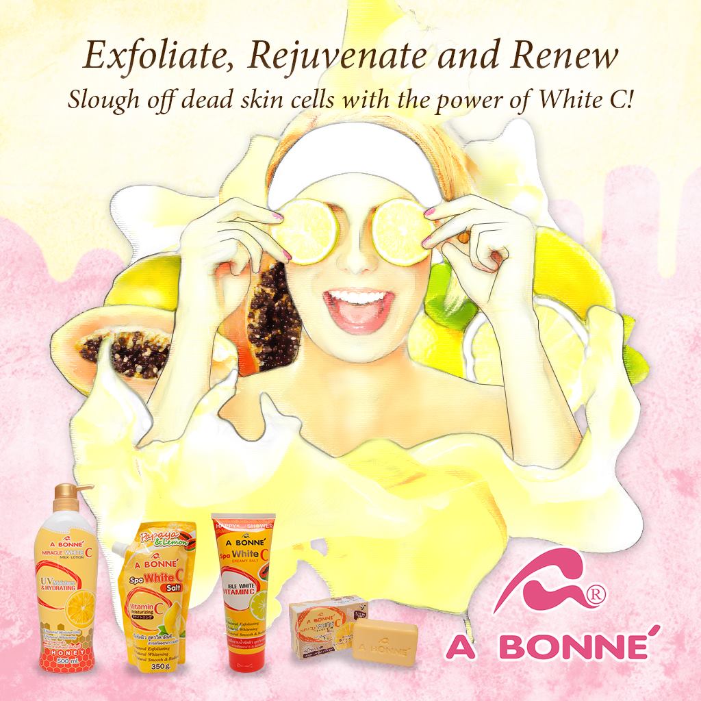 A Bonné Lotion Miracle White C Milk Lotion with AHA & Vitamin C | 500mL