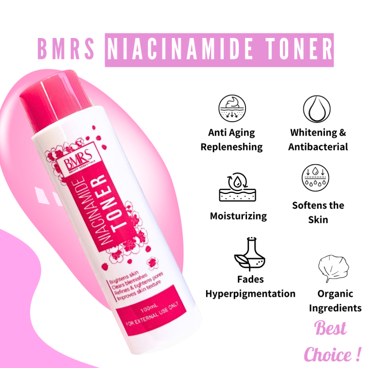 ORIGINAL BMRS NIACINAMIDE TONER + FREE NIACINAMIDE SOAP