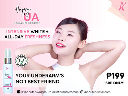 K-Beauté Happy Underarm Intensive Whitening Deo Spray