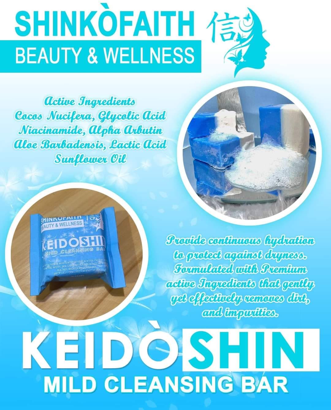 SHINKO AGE FREEZE WHITENING SOAP / KEIDOSHIN MILD SOAP