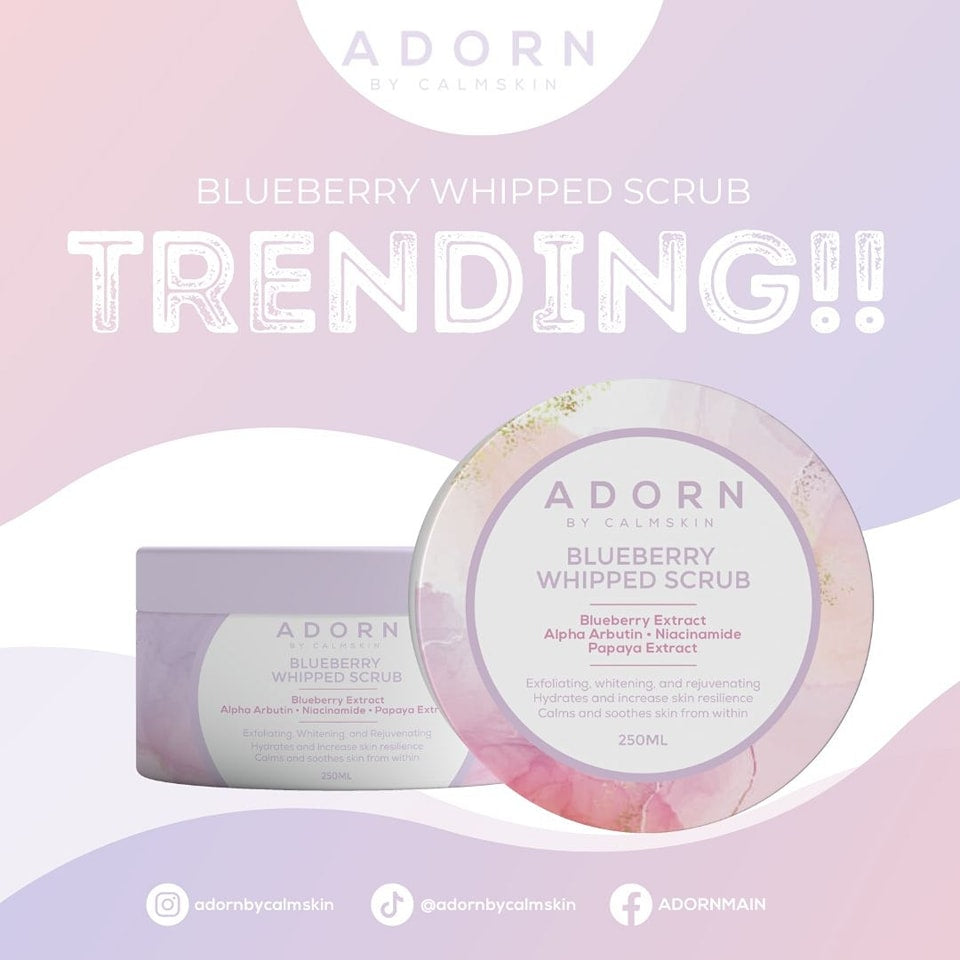 Adorn Blueberry Whipped Scrub