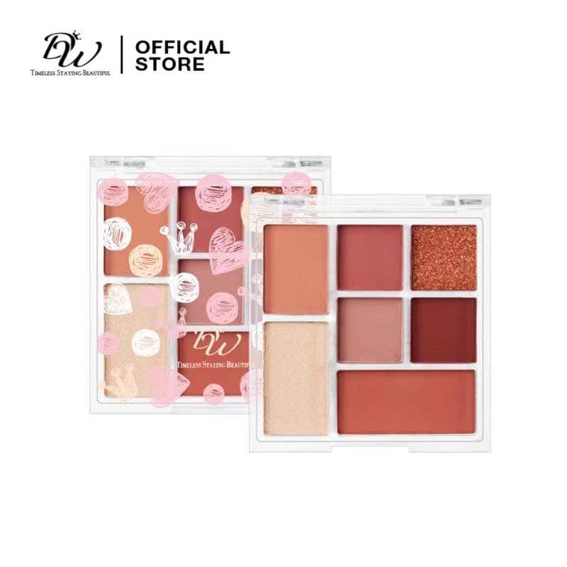 DW Cosmetics - 7 Shades Eyeshadow Palette