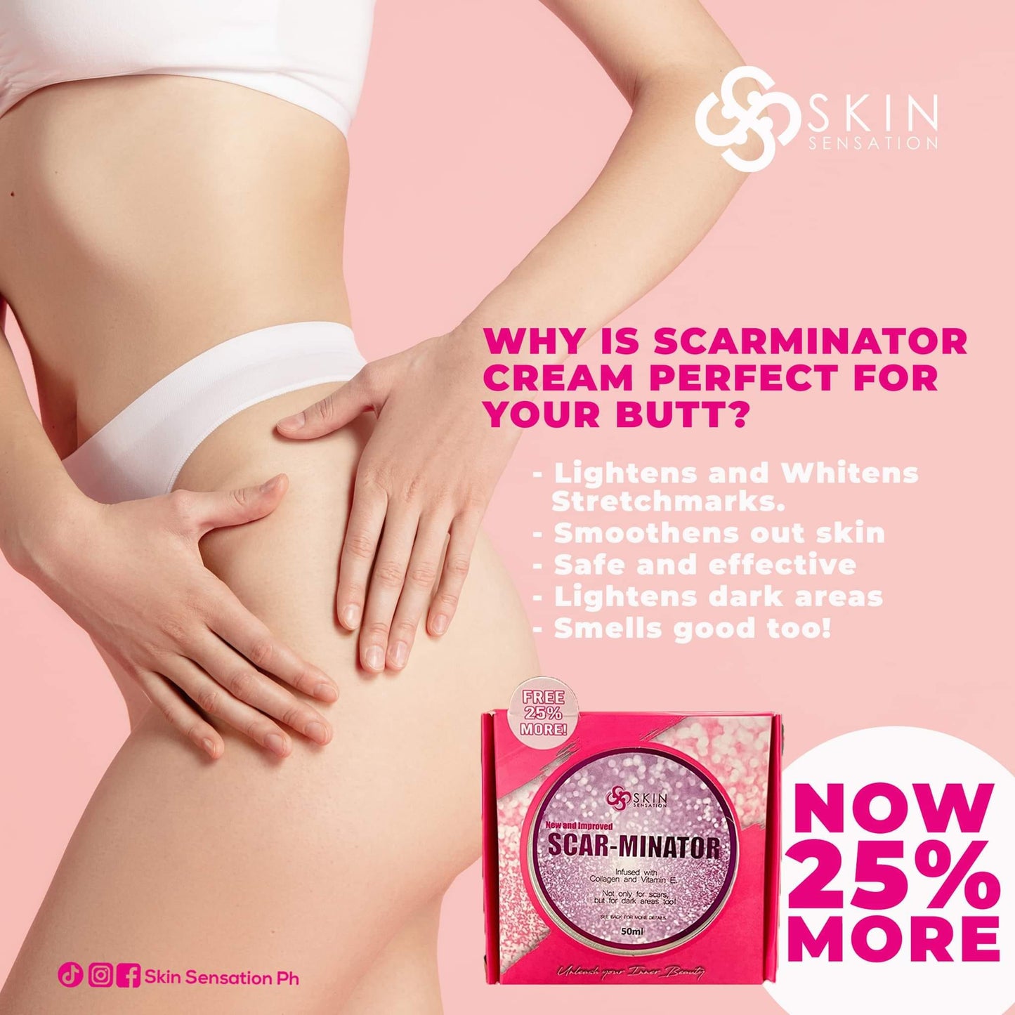 Scarminator CREAM by Skin Sensation