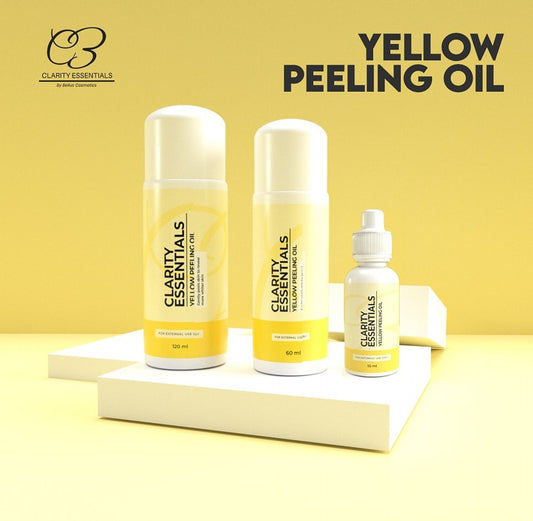 CLARITY ESSENTIALS YELLOW PEELING OIL 120ML 60ML 15ML