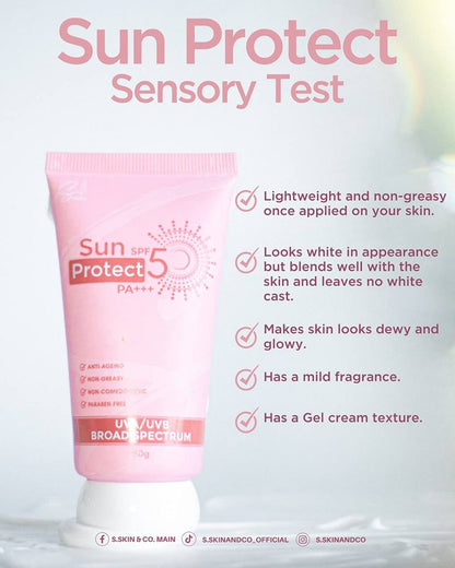 SSKIN & CO SUN PROTECT SPF 50 PA+++