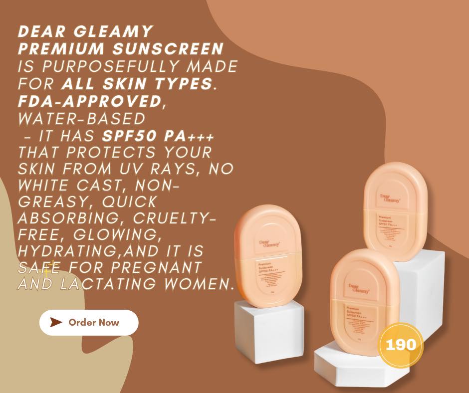 Dear Gleamy Premium Sunscreen SPF 50