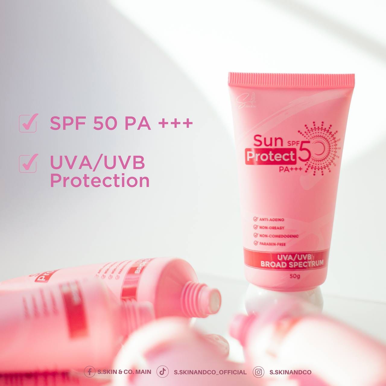 SSKIN & CO SUN PROTECT SPF 50 PA+++