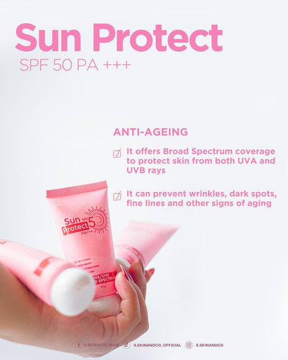 SSKIN & CO SUN PROTECT SPF 50 PA+++