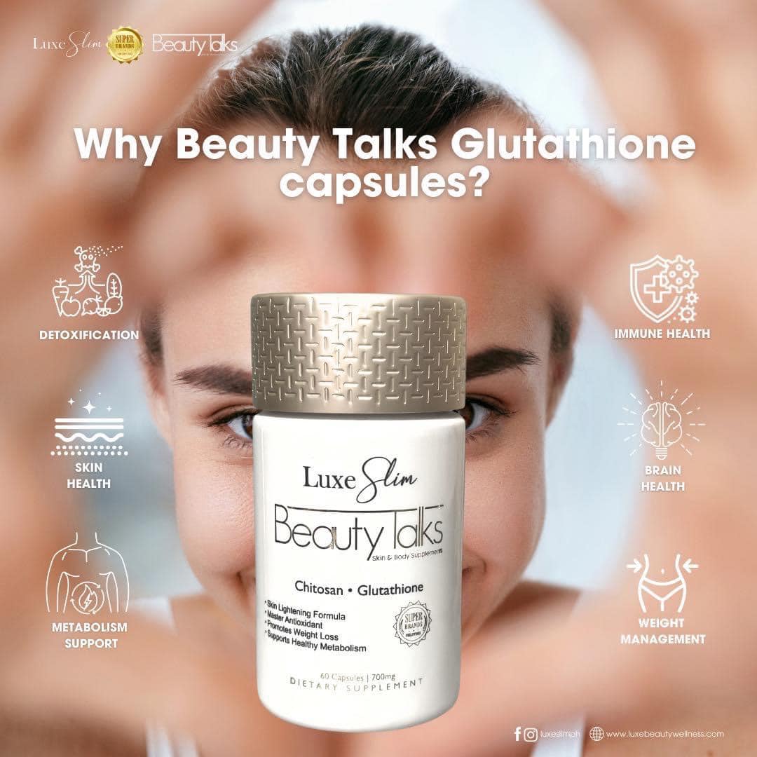 Luxe Slim Beauty Talks Glutathione Capsules