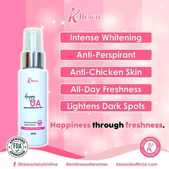 K-Beauté Happy Underarm Intensive Whitening Deo Spray