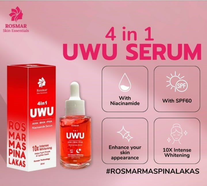 Rosmar UWU 4 in 1 SERUM AHA-BHA-PHA SPF60