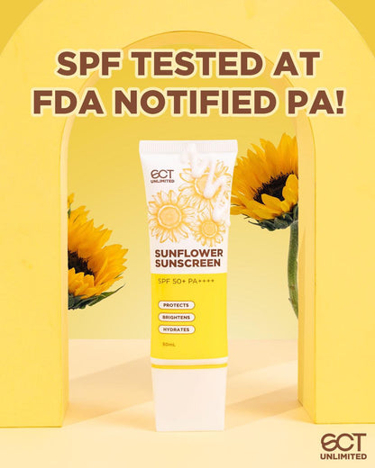 SCT Unlimited Sunflower Sunscreen SPF 50+ PA++++