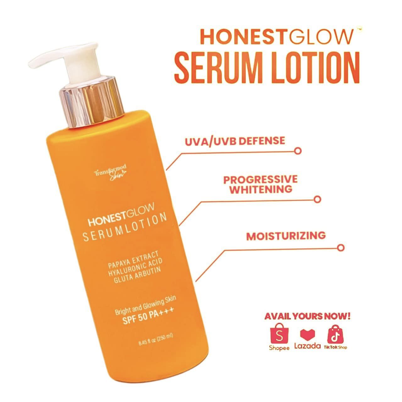 Honest Glow Serum Lotion