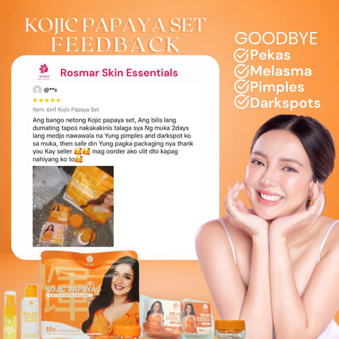 ROSMAR KOJIC PAPAYA SET