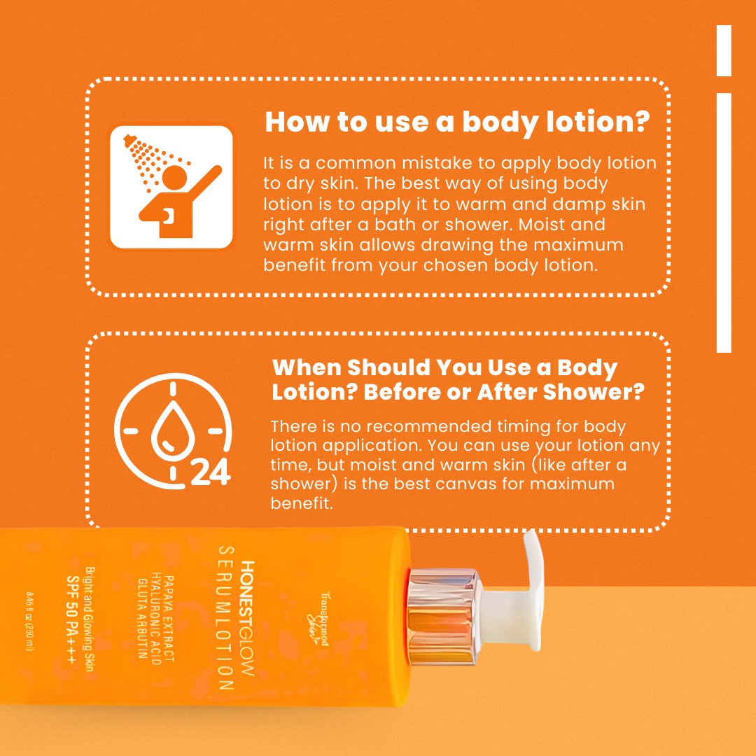 Honest Glow Serum Lotion