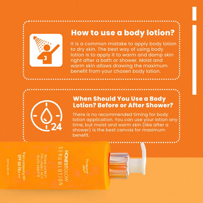 Honest Glow Serum Lotion