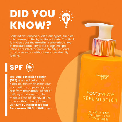 Honest Glow Serum Lotion
