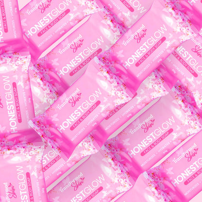 Honest Glow Glass Skin Face & Body Soap Infused With Centella Asiatica