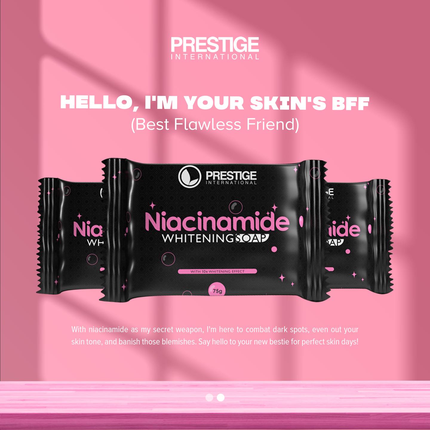 Trending Now! Prestige Niacinamide Soap