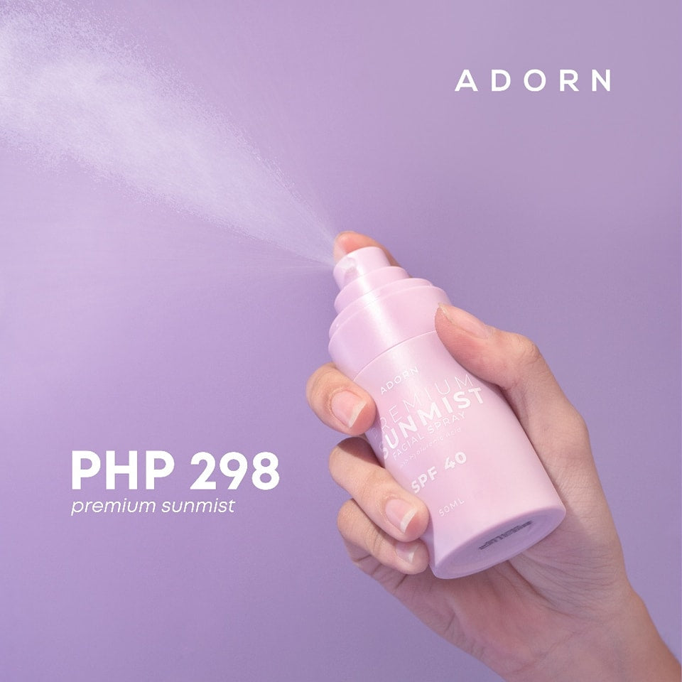 ADORN Premium Sunmist Facial Spray SPF40