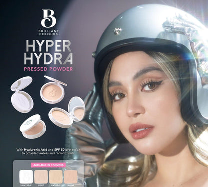 Brilliant Skin - Brilliant Colours Hyper Hydra Pressed Powder with Spf 50 | 4 SHADES