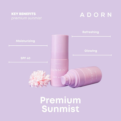 ADORN Premium Sunmist Facial Spray SPF40