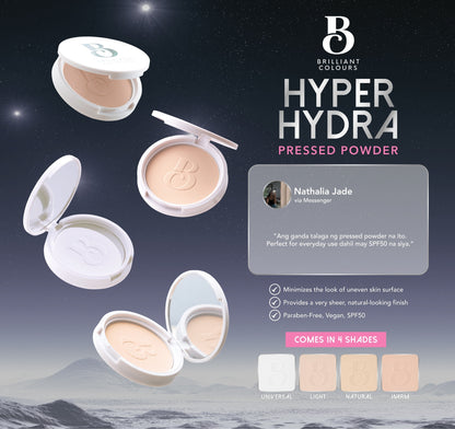 Brilliant Skin - Brilliant Colours Hyper Hydra Pressed Powder with Spf 50 | 4 SHADES