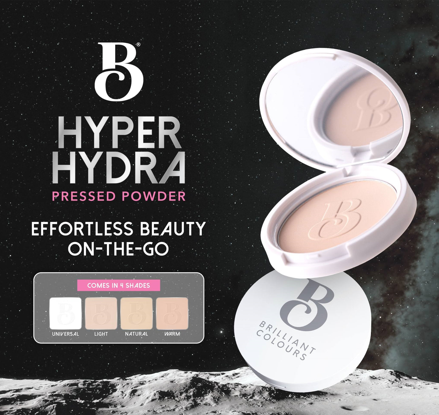 Brilliant Skin - Brilliant Colours Hyper Hydra Pressed Powder with Spf 50 | 4 SHADES