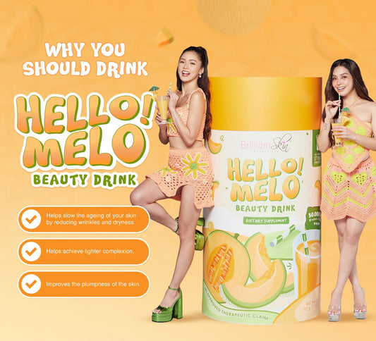 Brilliant Skin Hello Melo Beauty Drink 10 Sachets