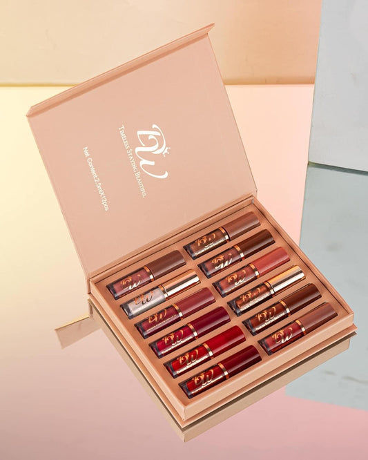 DW Cosmetics - 12-in-1 Lip Matte Set