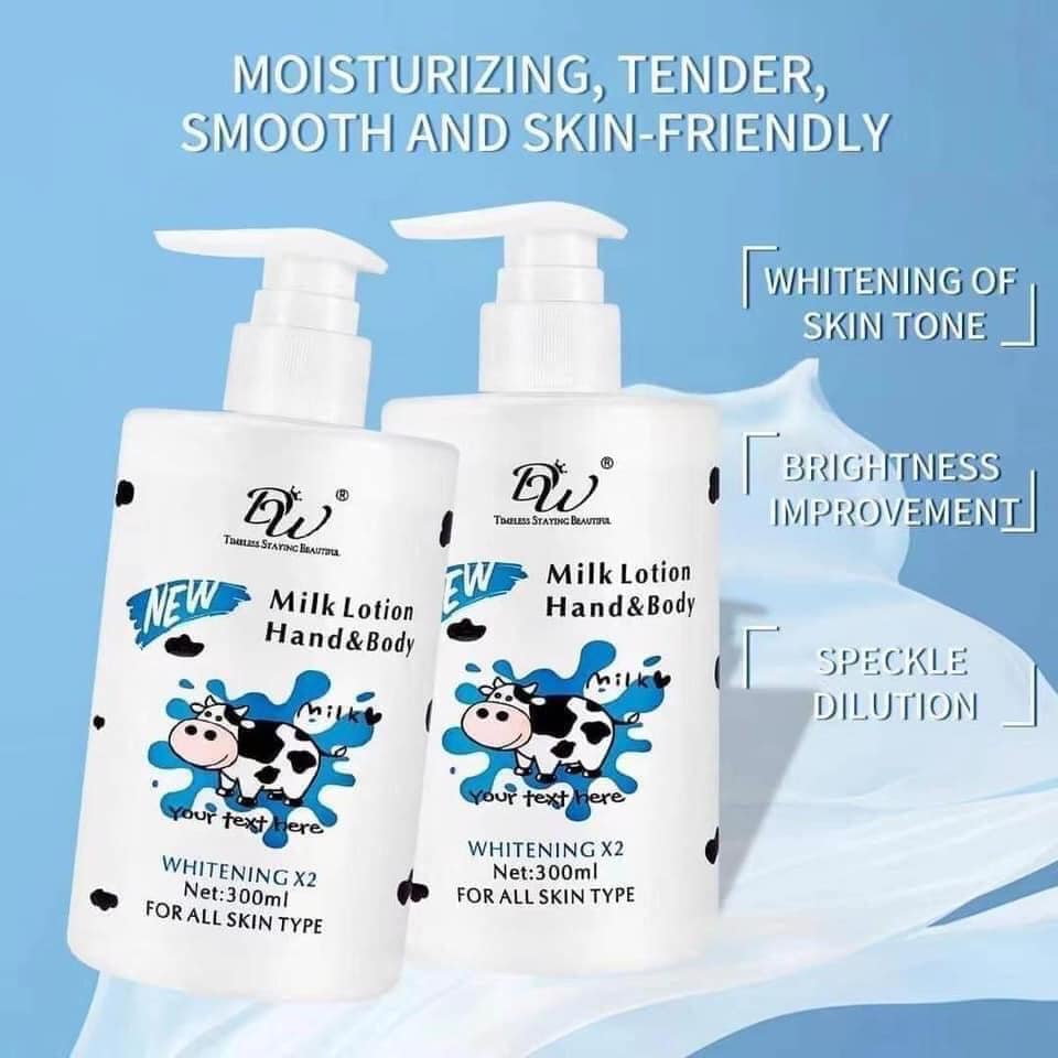 DW Cosmetics - Hand and Body Lotion | Improves Skin Texture, Whitening, Moisturizing, Skin Repair