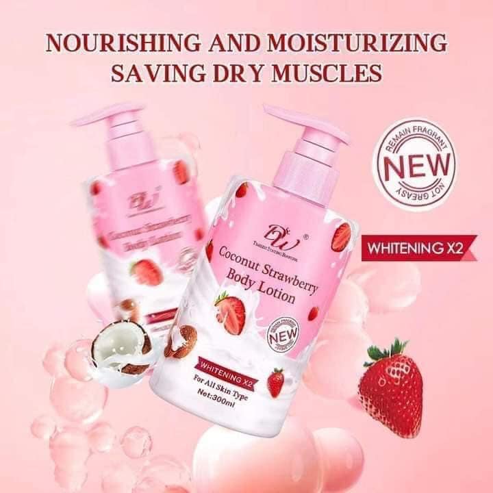 DW Cosmetics - Hand and Body Lotion | Improves Skin Texture, Whitening, Moisturizing, Skin Repair