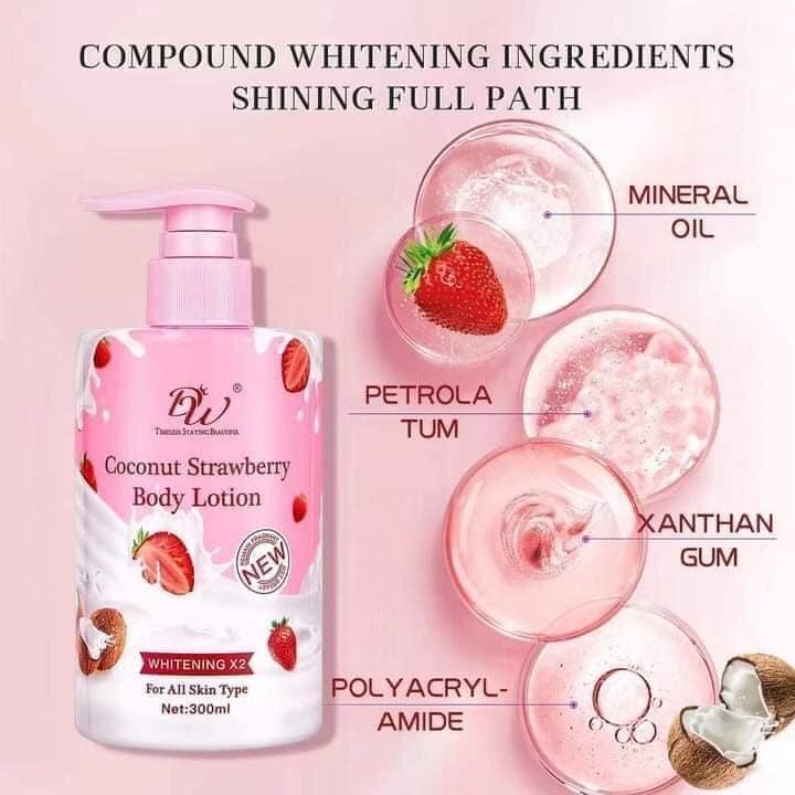 DW Cosmetics - Hand and Body Lotion | Improves Skin Texture, Whitening, Moisturizing, Skin Repair