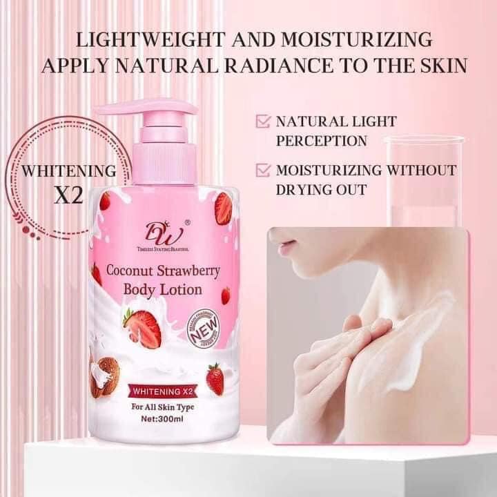 DW Cosmetics - Hand and Body Lotion | Improves Skin Texture, Whitening, Moisturizing, Skin Repair