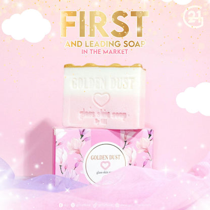 G21 GOLDEN DUST Mini Glass Skin Soap - Travel Pack