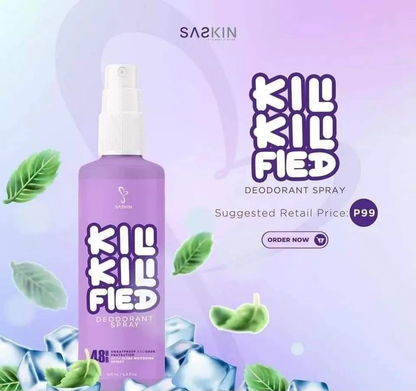 Kili Kili Fied Deo Spray 60ml By SASKIN