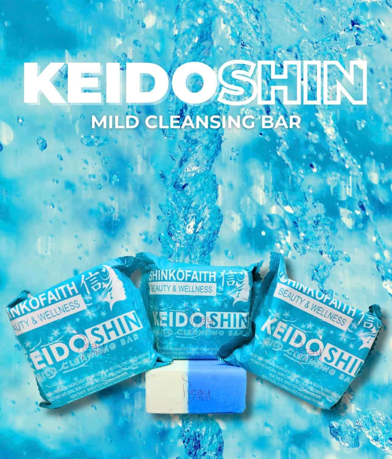 SHINKO AGE FREEZE WHITENING SOAP / KEIDOSHIN MILD SOAP