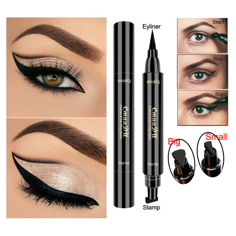 BEST SELLER! CAT EYE 2 IN 1 STAMP EYELINER