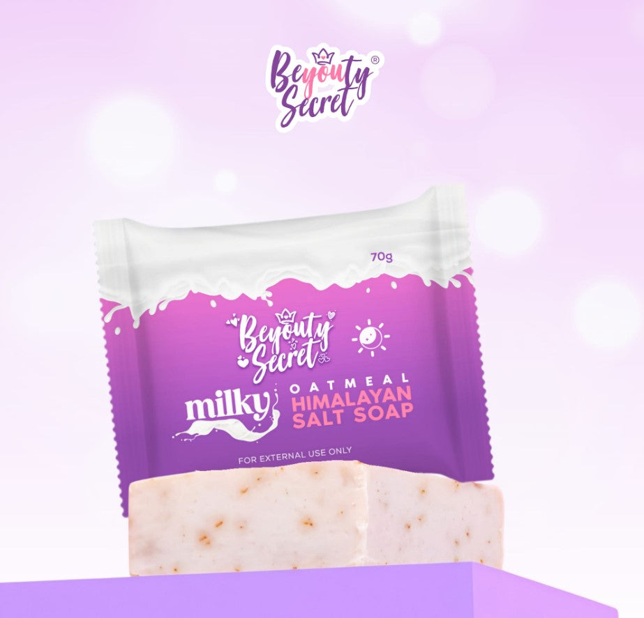 BEYOUTY SECRET MILKY OATMEAL HIMALAYAN SOAP