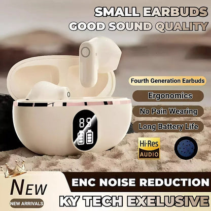 KY5 Mini Earbuds TWS Bluetooth Wireless Earphones Hifi Noise Cancellation Headphone With Mic
